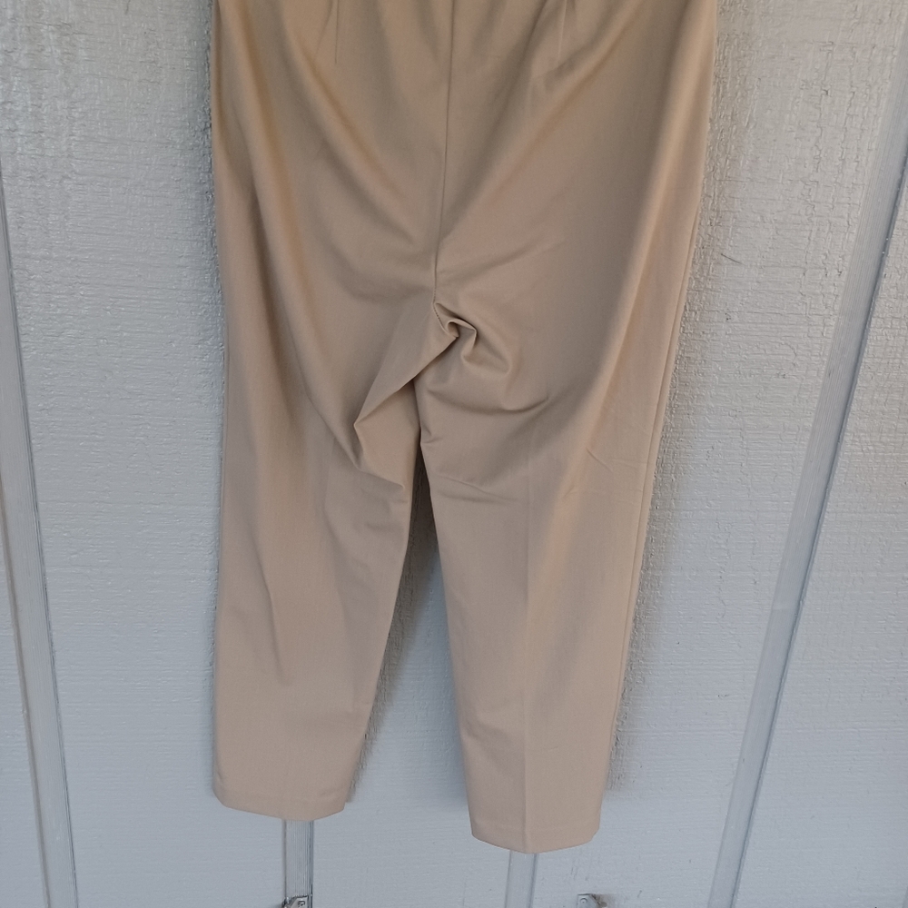 J Jill Precision Stretch Pant Size 16 Woemn Minimalist Cotton Blend In Tobacco - Picture 7 of 12